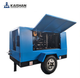 Kaishanのエネルギー効率が良い携帯用ディーゼル ネジ式空気圧縮機