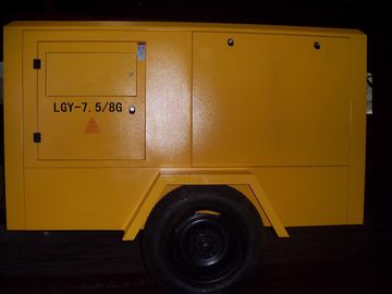LGCY-6/7を採鉱するためのディーゼル移動可能な携帯用ねじ空気圧縮機